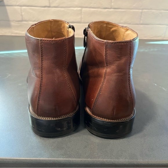 Stacy Adams sz 9.5 brown leather boots main image 12